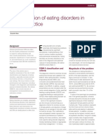 Early Detection of Eating Disorders in General Practice