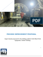 Process Improvement Proposal: Improvement Proposal For The Drilling Method With Blind Hole Equipment, Master Drilling