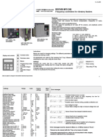 REO MFS 268 IP 20, XL, XXL Manual - New