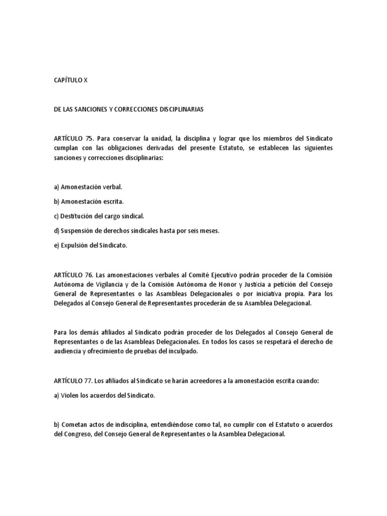 Expulsión | Descargar gratis PDF | Sindicato | El proceso de destitución