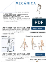 Biomecánica movimientos articulares