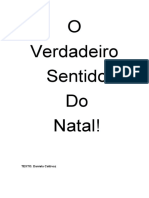 O Verdadeiro Sentido Do Natal