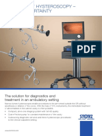 Ambulatory Hysteroscopy - Creating Certainty: The Solution For Diagnostics and Treatment in An Ambulatory Setting