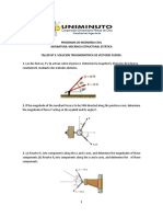 Taller #3 Solucion Trigonometrica de Vectores Fuerza