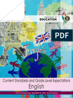 Content Standards and Grade Level Expectations I English