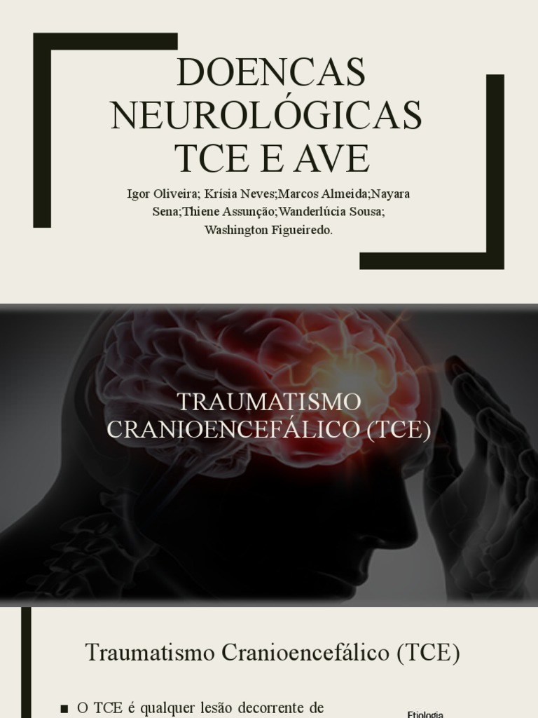 Doenças Neurologicas | PDF | AVC | Traumatismo craniano