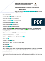 Relative Clauses Explanation