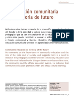 La Educación Comunitaria o La Memoria Del Futuro - Alejandro - Cussianovich