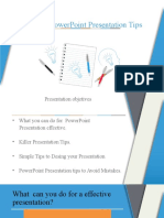 Effecive PowerPoint Presentation Tips