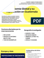 Presentación Radiografía Economía Internacional Guatemala