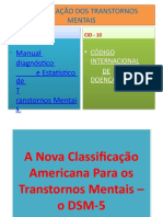 Classificação Dos Transtornos Mentais