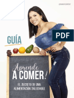 Guía Aprende A Comer PDF