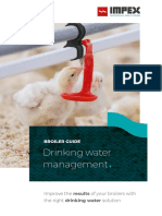 Impex - Guide Broiler Drinking Water Management
