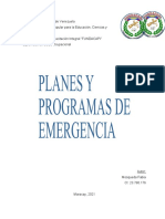 Eval 4. - Planes y Programas de Emergencia