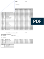 Reporte de Notas Registradas 2018: Primero A