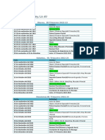 Calendario Academico III T - 2022-2023