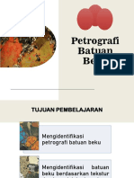 #2 Petrografi Batuan Beku (Klasifikasi, Tekstur, Mineralogi)