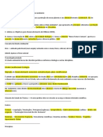 Principais eventos e conceitos de direito ambiental