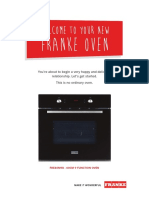 User Manual Franke Designer 9 Function Oven 60cm Black