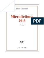 Microfictions 2018 - Jauffret, Régis