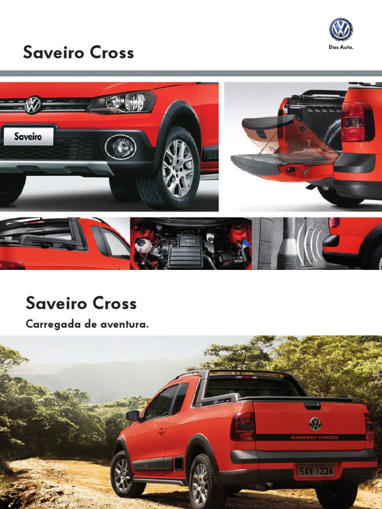 Saveiro Cross. Carregada de Aventura. | PDF | Freio | Freios ABS