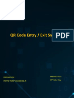 QR Code Entry / Exit System: Prepared By: Pepito "Nite" Guerrero JR