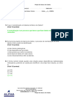 Projeto de Banco de Dados - 2º Avaliação