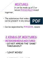 Mixtures Powerpoint