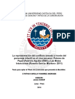 Ramirez Andrade La Representacion Del Conflicto Armado A Traves Del Personaje Infantil en El Cine Peruano