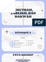 40] KHUTBAH, TABLIGH, DAN DAKWAH