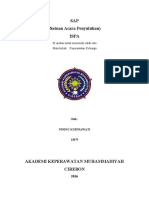 SAP (Satuan Acara Penyuluhan) Ispa: Di Ajukan Untuk Memenuhi Salah Satu Mata Kuliah: Keperawatan Keluarga