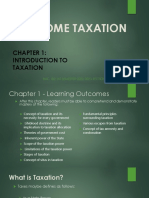 Chapter 1 - Introduction To Taxation