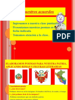 Elaboramos Poemas para Nuestra Patria-21 de Julio