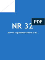 Proteção da saúde dos trabalhadores da área da saúde - Introdução à NR-32