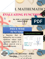 Piecewise Math Functions Explained