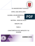 Tarea 1 Derecho Fiscal Aislinn Briseida Gonzalez Diaz