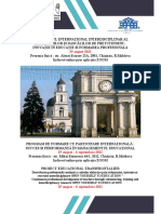 Agenda CHISINAU 29 - 30 August