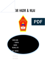 Cover DFTR HDR & Nilai