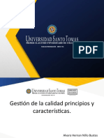 Semana 13 Gestion de La Calidad Principios y Caracteristicas