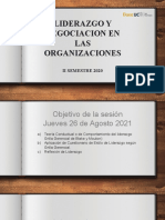 LIDERAZGO Y NEGOCIACION EN LAS ORGANIZACIONEs