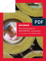 Kingspan Rockwool Insulation Thickness Book