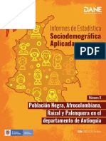 2021 11 22 Poblacion Negra Afrocolombiana Raizal Palenquera en Antioquia