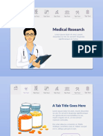 Medical Research Tabs