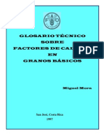 Granos Basicos - Glosario Tecnico