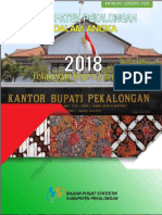 Kabupaten Pekalongan Dalam Angka 2018