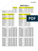 Mini Pricelist