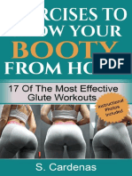 Exercises To Grow Your Booty From Home 17 of The Most Effective Glute Workouts. Lose Weight, Gain Curves (S. Cardenas)