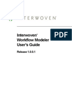 Interwoven Workflow Modeler User's Guide: Release 1.0.0.1