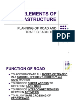Plan for efficient road infrastructure and traffic facilities