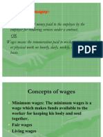 Definition of wages and incentive wage plans